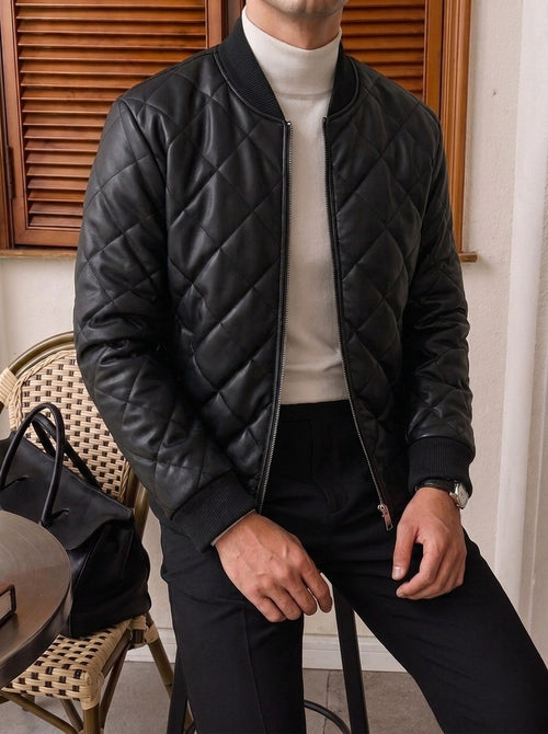 Rimini Quilted Leather Jacket
