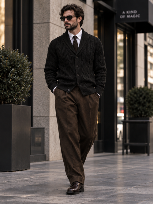 Tropea Shawl Collar Cardigan