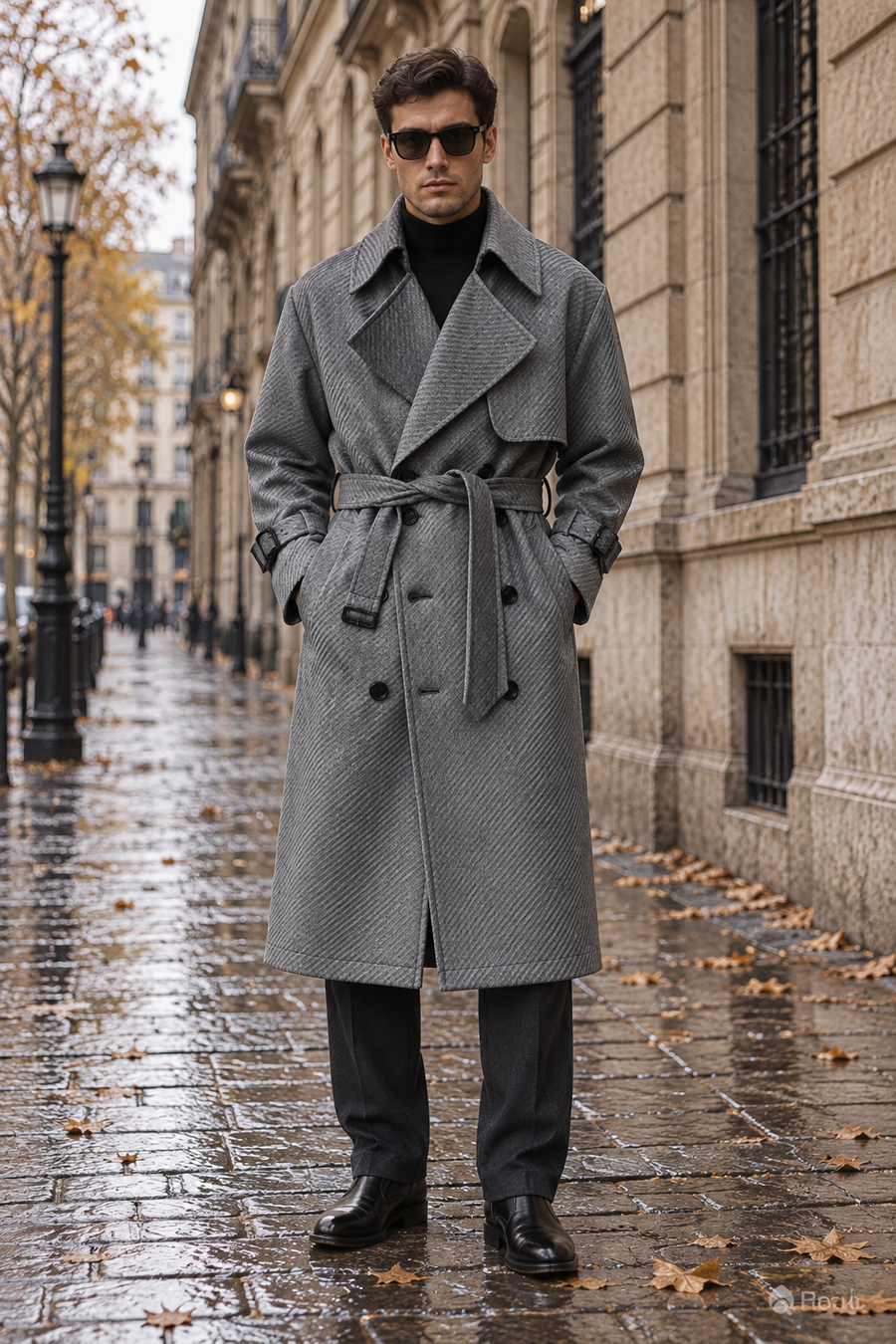 Asiago Belted Trench Coat
