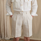 Nuoro Linen Shorts