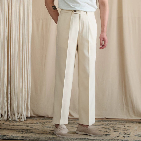 Teramo Cotton-Blend Trousers