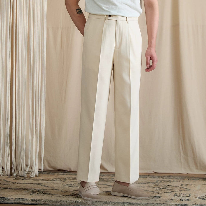 Teramo Cotton-Blend Trousers