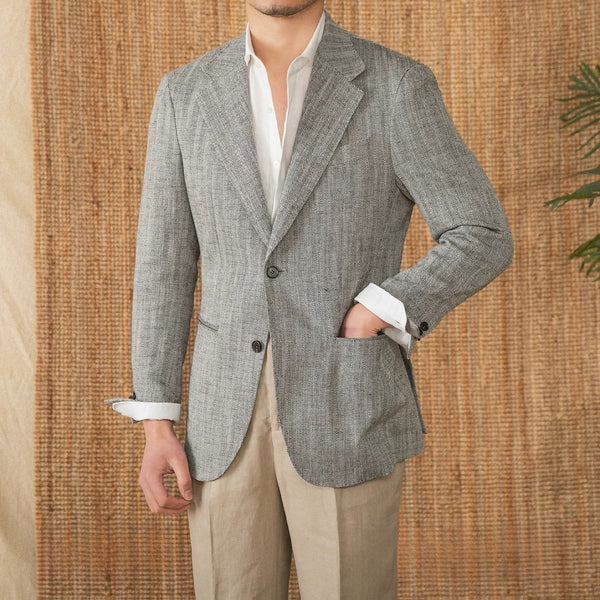 Bergamo Cotton-Linen Blazer