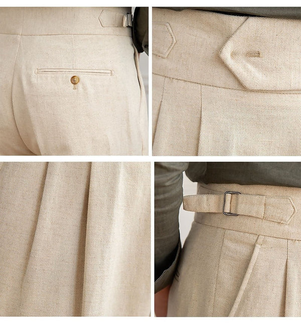 Isernia Cotton-Linen Trousers