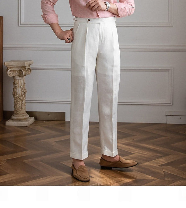 Livorno Linen Dress Trousers