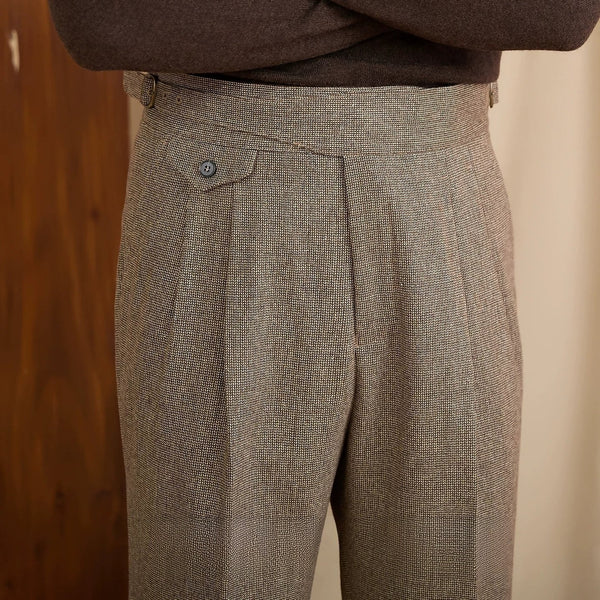 Barletta Wool Dress Trousers fabric