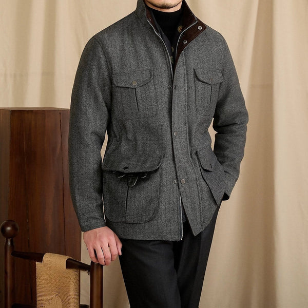 Ravenna Wool Jacket fabric
