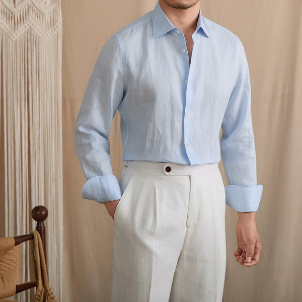 Arezzo Linen Shirt fabric