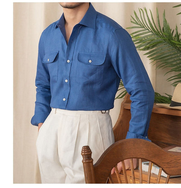 Rimini Linen Shirt fit