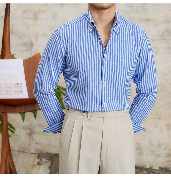 Livorno Cotton-Linen Shirt fit