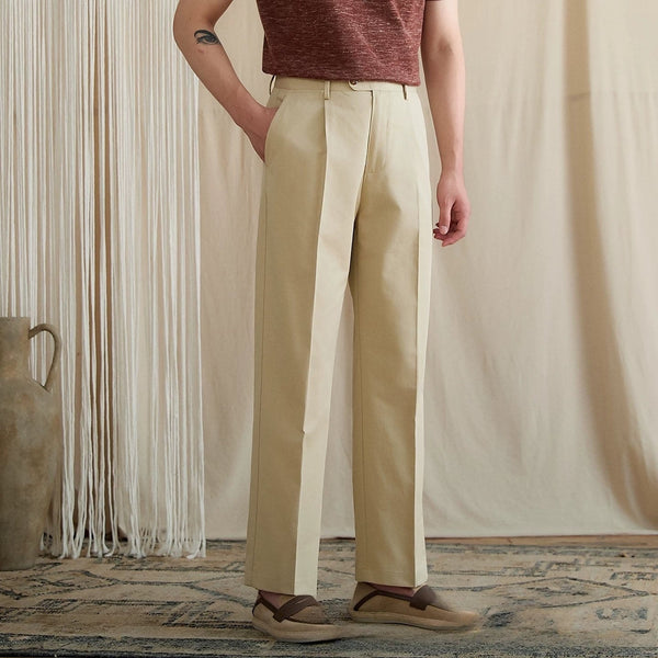 Biella Cotton Trousers fit