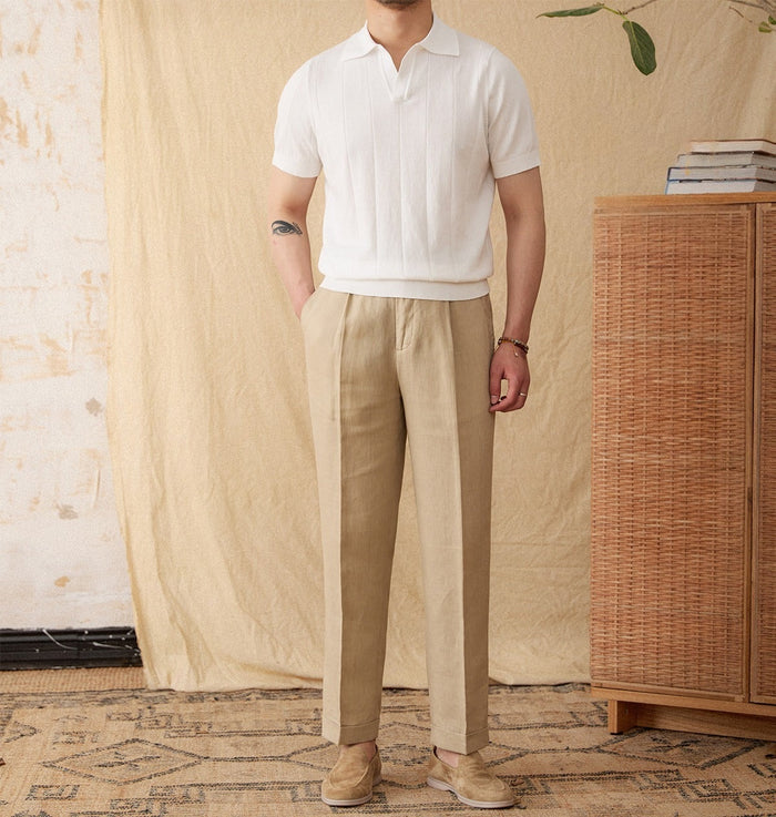 Imperia Cotton-Blend Polo Shirt fit