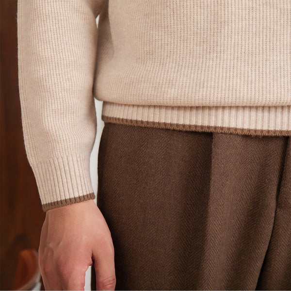Pistoia Wool Knit Sweater detail