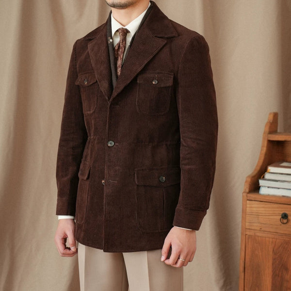 Agrigento Cotton Blazer detail