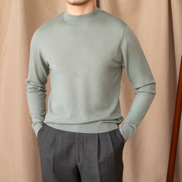 Lecce Wool Knit Sweater detail