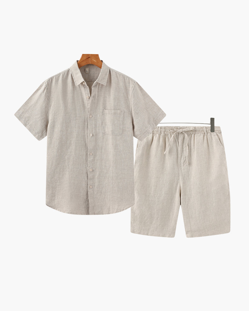 Relaxed Linen Shorts