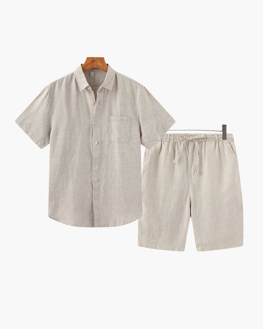 Relaxed Linen Shorts