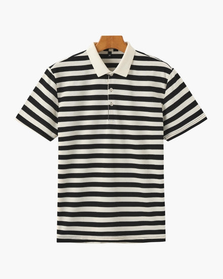 Shoreline Stripe Knit Polo