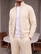 Bergamo Knit Tracksuit - Ivory