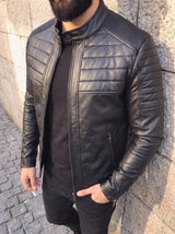 Ferrara Quilted Leather Jacket