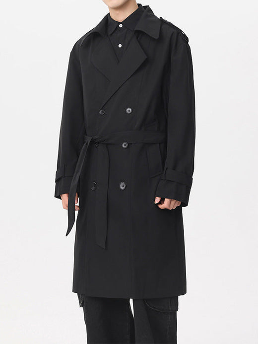 Double-Breasted Trench Coat