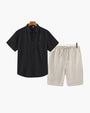 Relaxed Linen Shorts