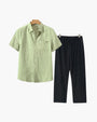 Linen Short-Sleeve Set