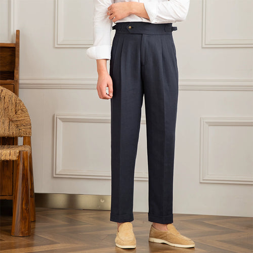 Fermo Cotton-Linen Trousers
