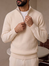 Ravenna Knit Polo Set - Ivory