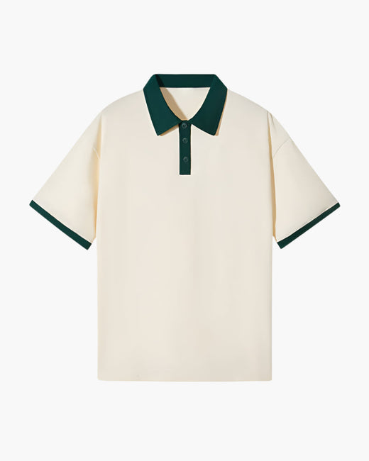 Como Contrast-Collar Polo