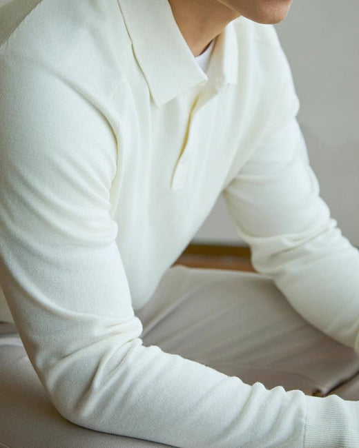 Premium Wool Knit Polo