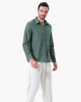 Linen Long-Sleeve Set