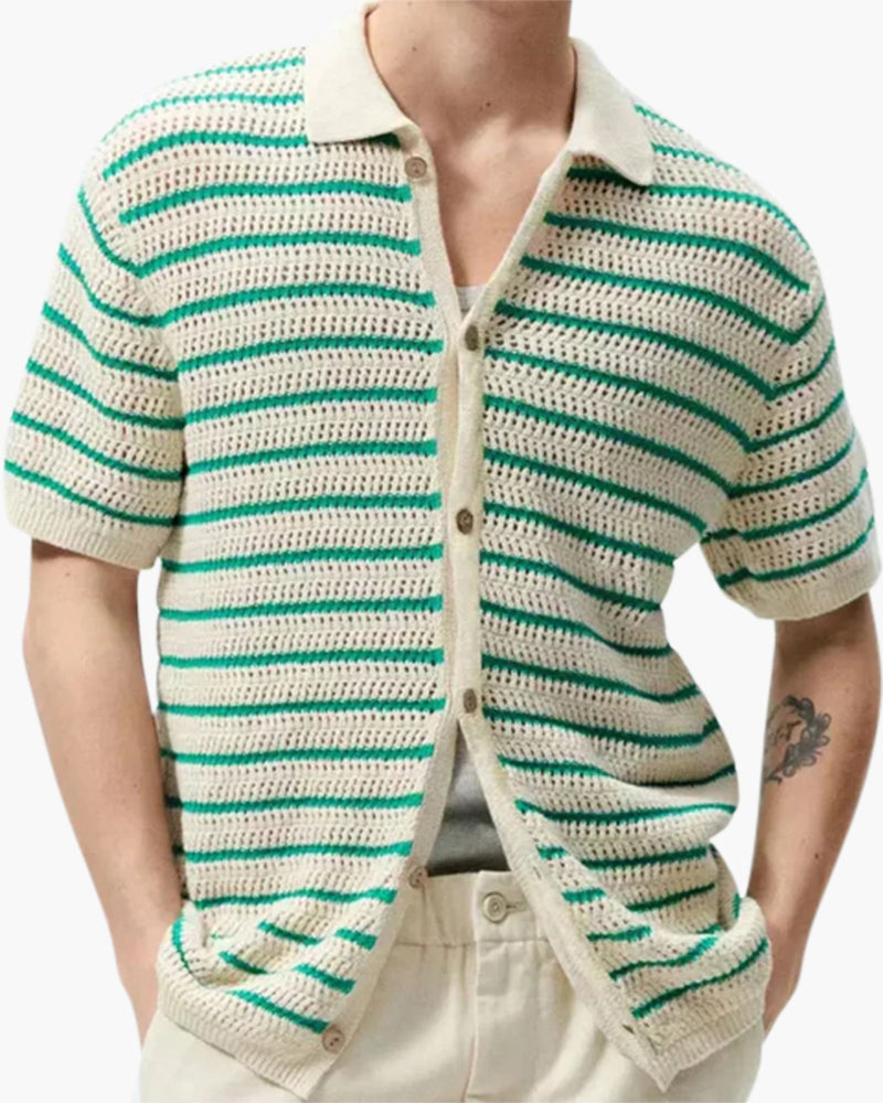 Marbella Knit Button Shirt