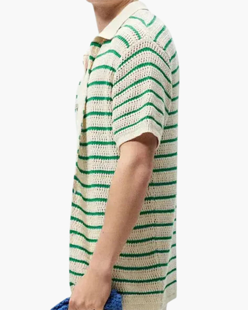 Marbella Knit Button Shirt