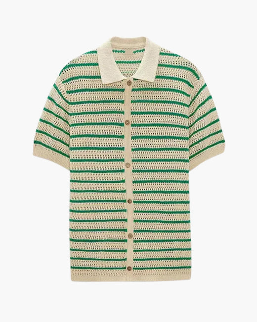 Marbella Knit Button Shirt