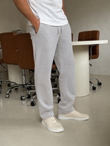 Cremona Hooded Knit Tracksuit - Gray
