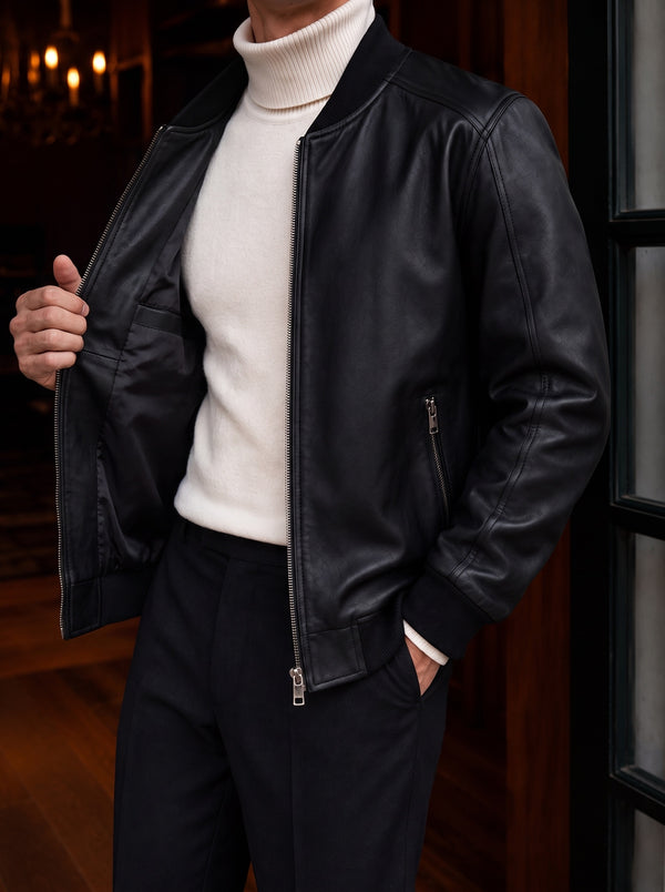 Torino Leather Jacket fit