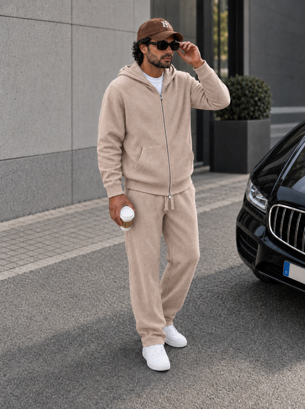 Pesaro Hooded Knit Set fit