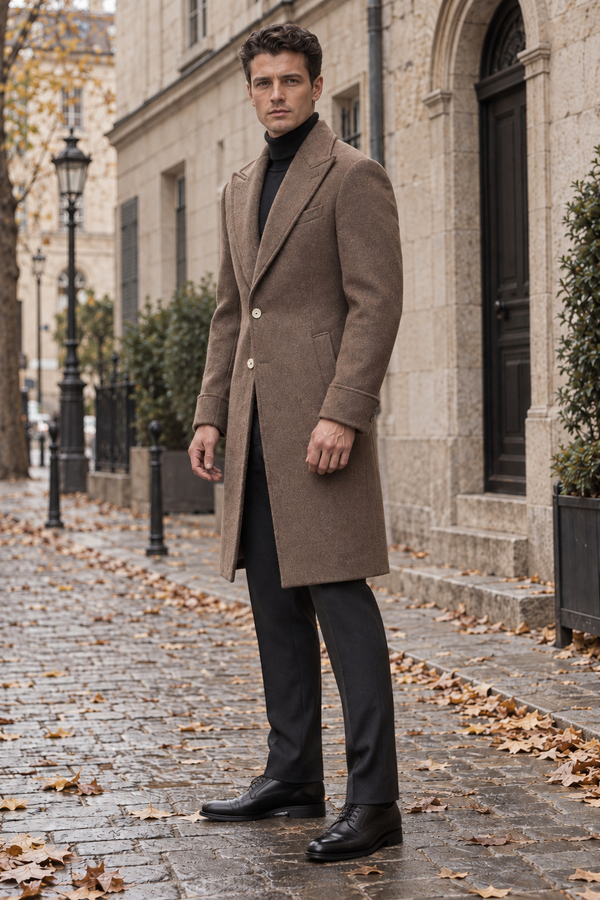 Massa Wool Coat fabric