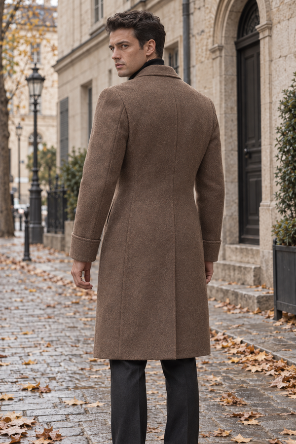 Massa Wool Coat fit