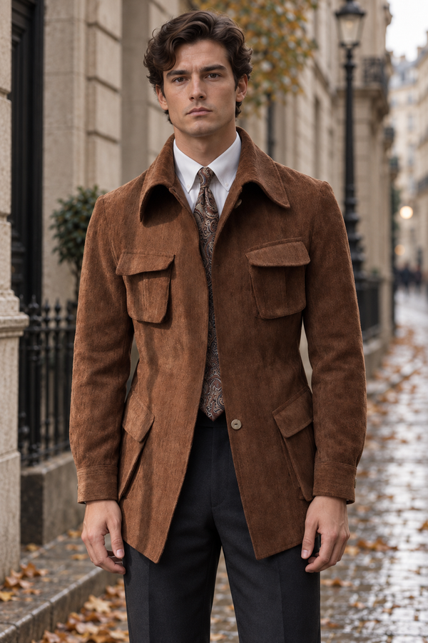 Bevagna Safari Jacket detail
