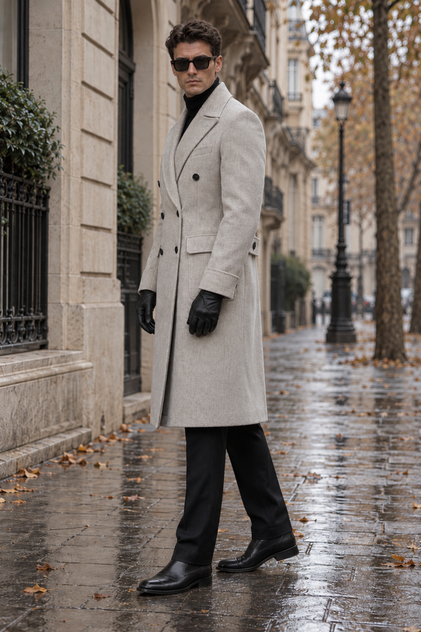Pisa Polo Coat fabric