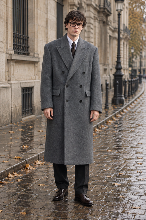 Bassano Wool Chesterfield Coat
