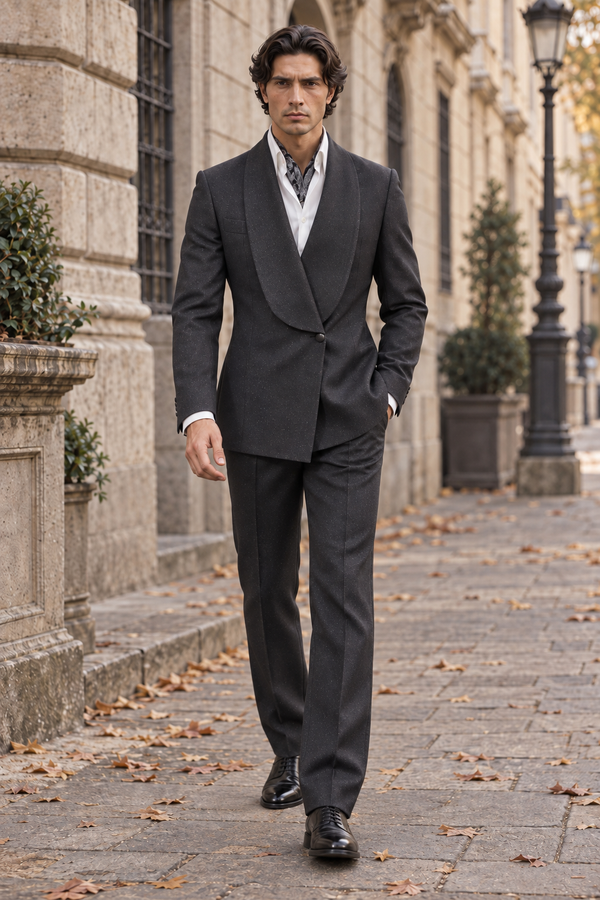 Pompei Shawl Collar Suit