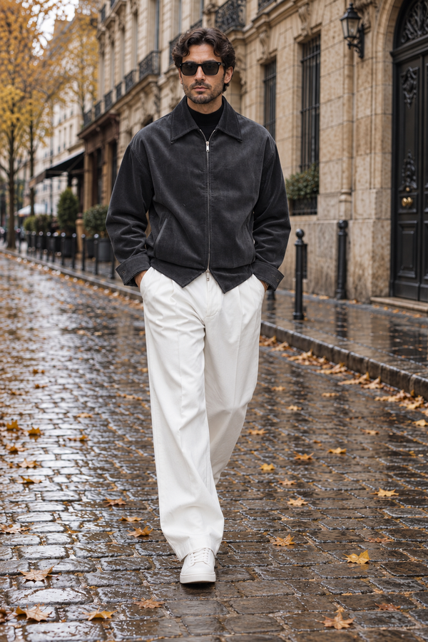 Bormio Corduroy Zip Jacket