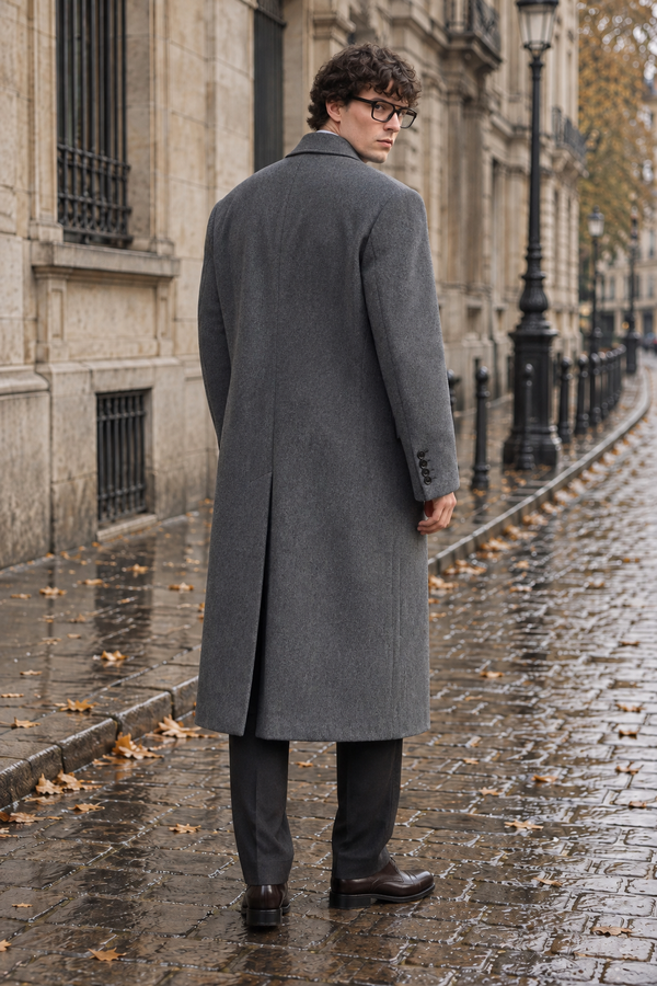 Bassano Wool Chesterfield Coat fit