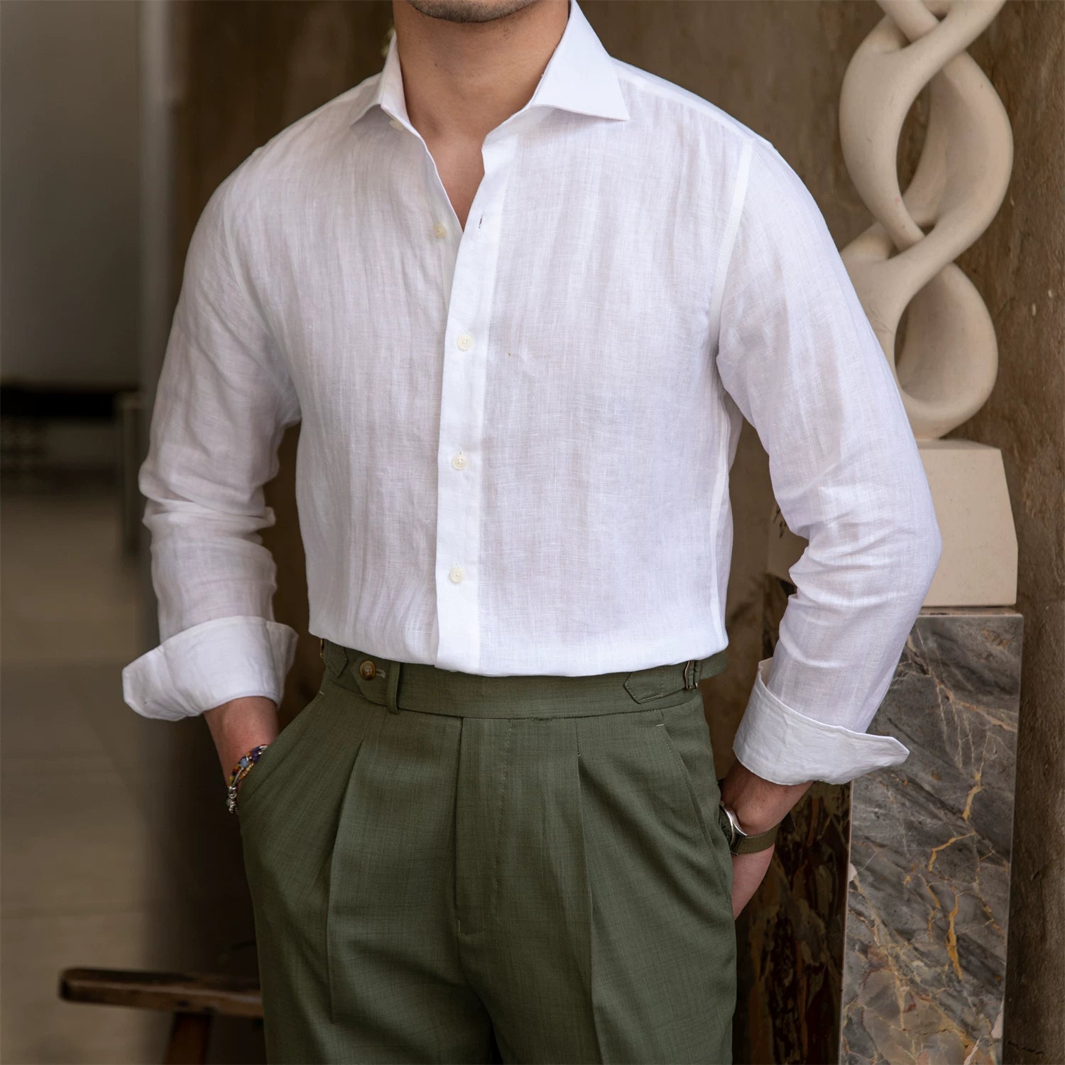 White