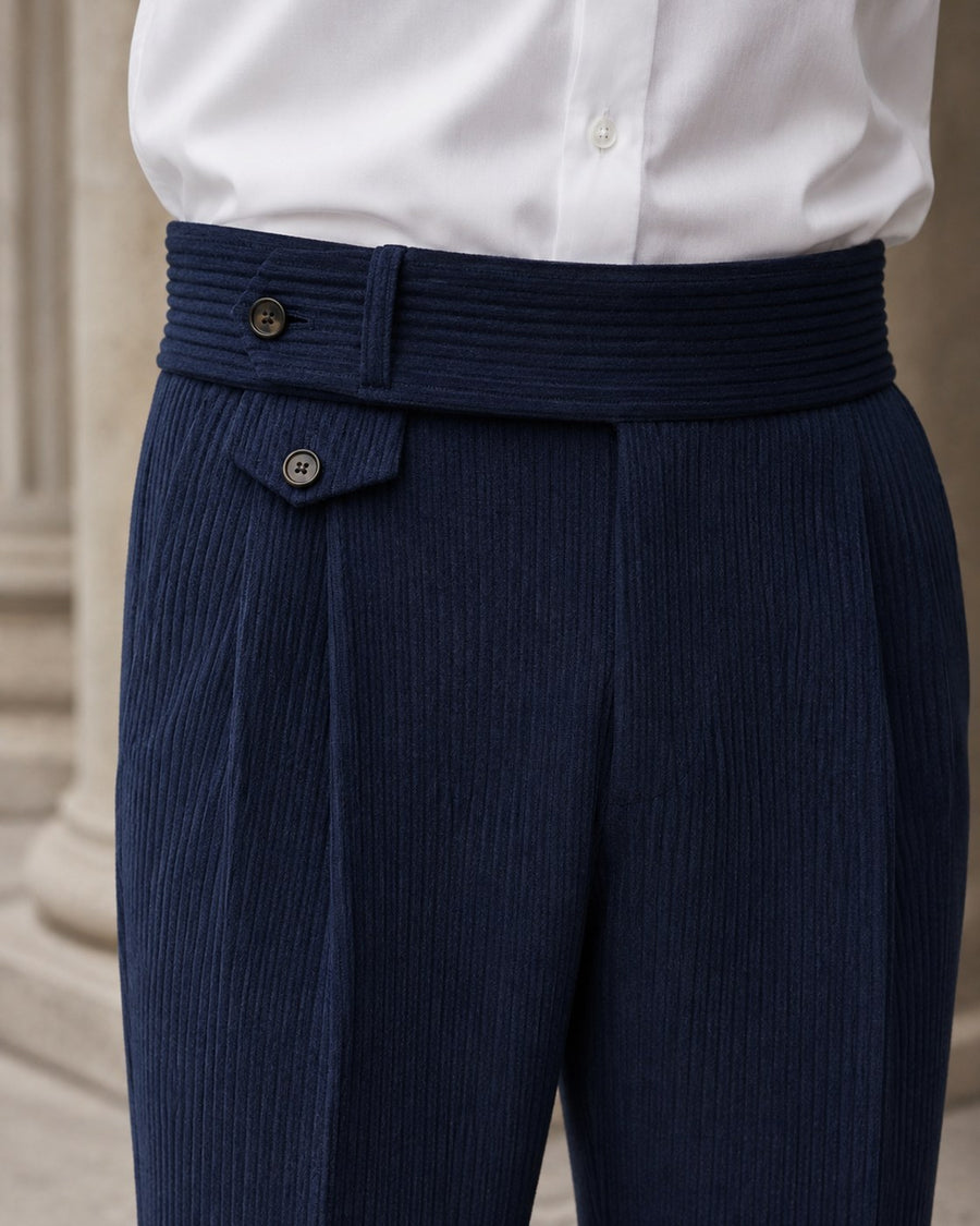 Luppo Trousers - Blue