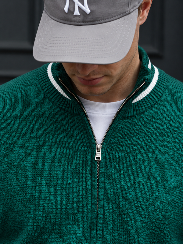 Lucca Knit Tracksuit - Emerald fit