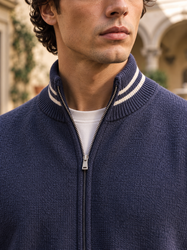 Lucca Knit Tracksuit - Graphite fit